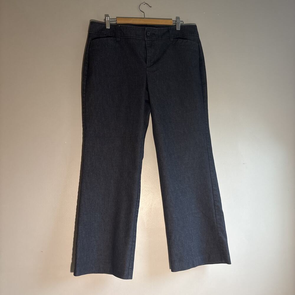 G.H. Bass Dark Navy Blue Womens Dress Jeans Size 16 30” length